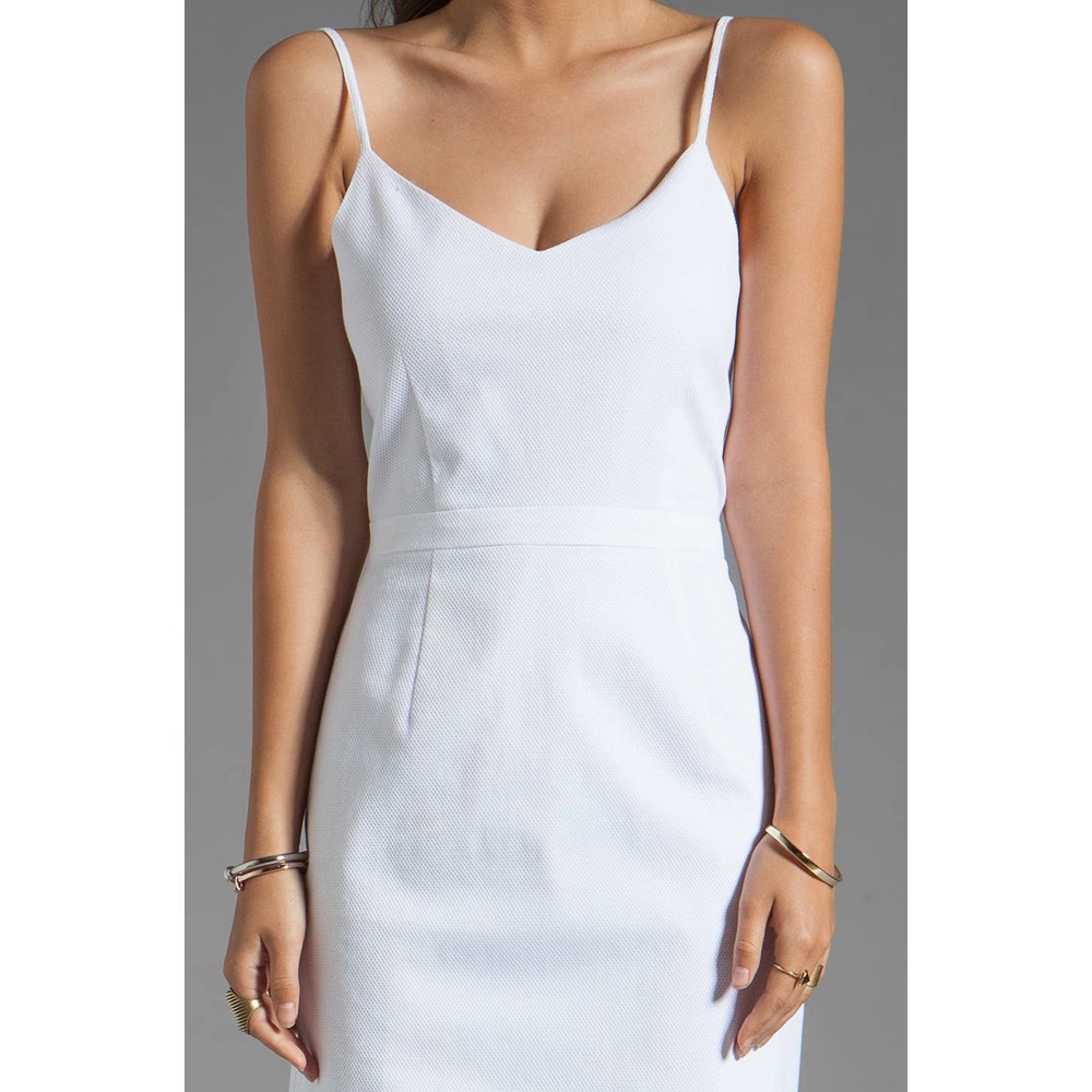 Joie ‘Orchard’ White Textured Pique Mini Dress, XS - Picture 2 of 11
